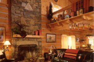 What are log cabins